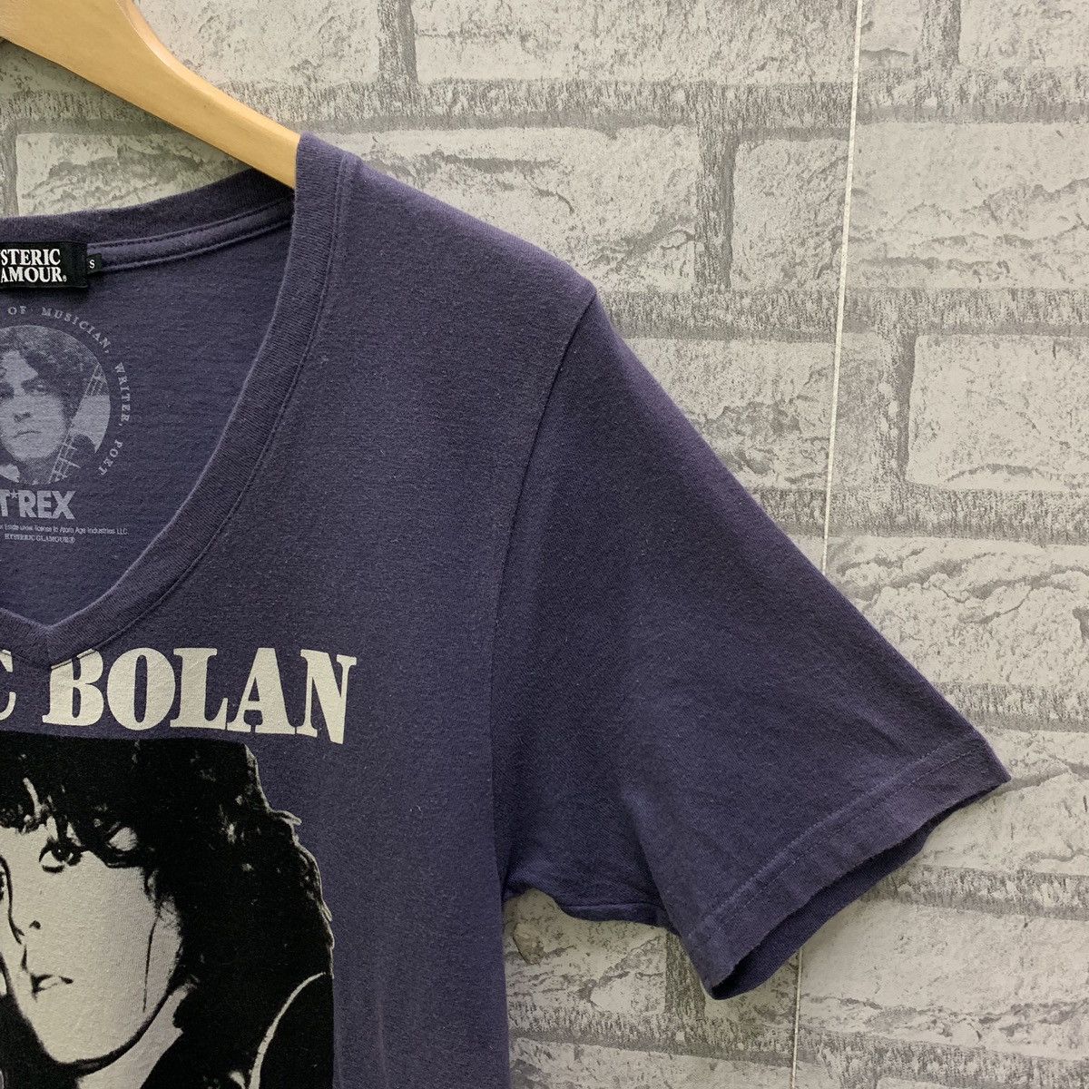 Hysteric Glamour RARE Hysteric Glamour X T Rex Marc Bolan The Wizard T-shirts Size US S / EU 44-46 / 1 - 13 Thumbnail