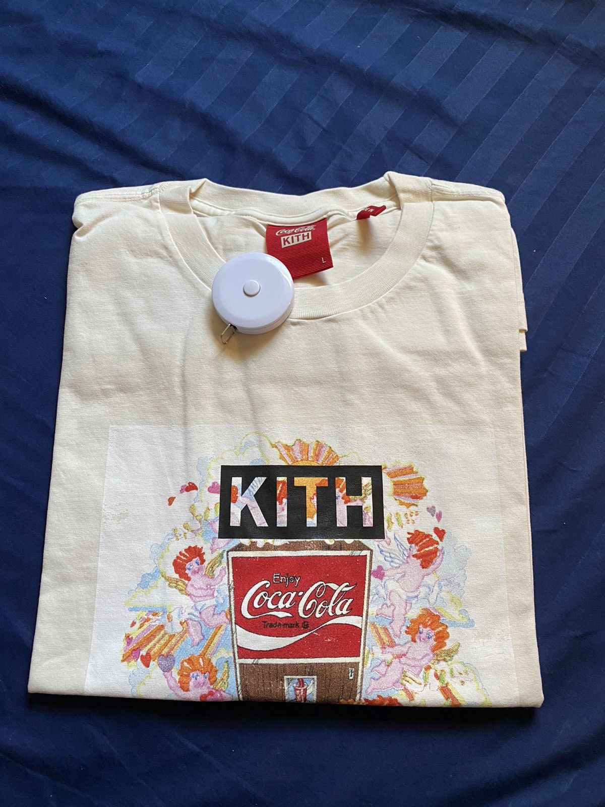 Kith Kith x Coca-Cola Love Machine Vintage Tee Ivory | Grailed