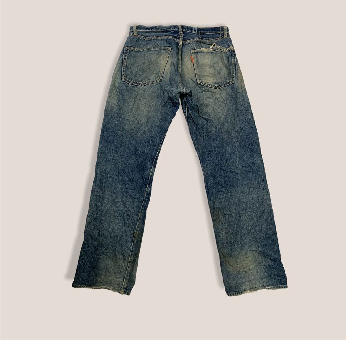 Vintage Vintage Iron Heart Selvedge jeans Size US 32 / EU 48 - 1 Thumbnail