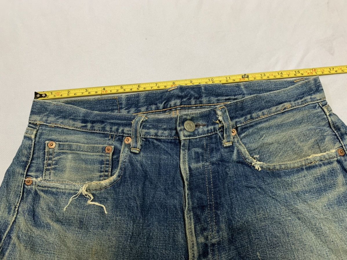 Vintage Vintage Iron Heart Selvedge jeans Size US 32 / EU 48 - 14 Thumbnail