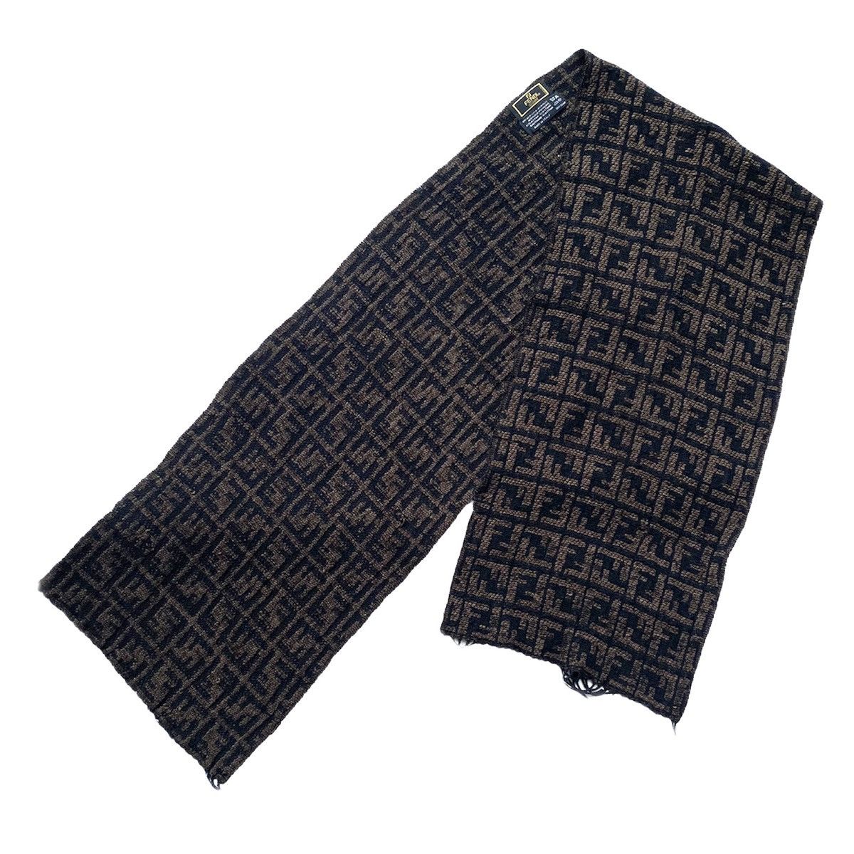 Fendi Vintage Fendi Zucca Monogram Scarf Size ONE SIZE - 1 Thumbnail