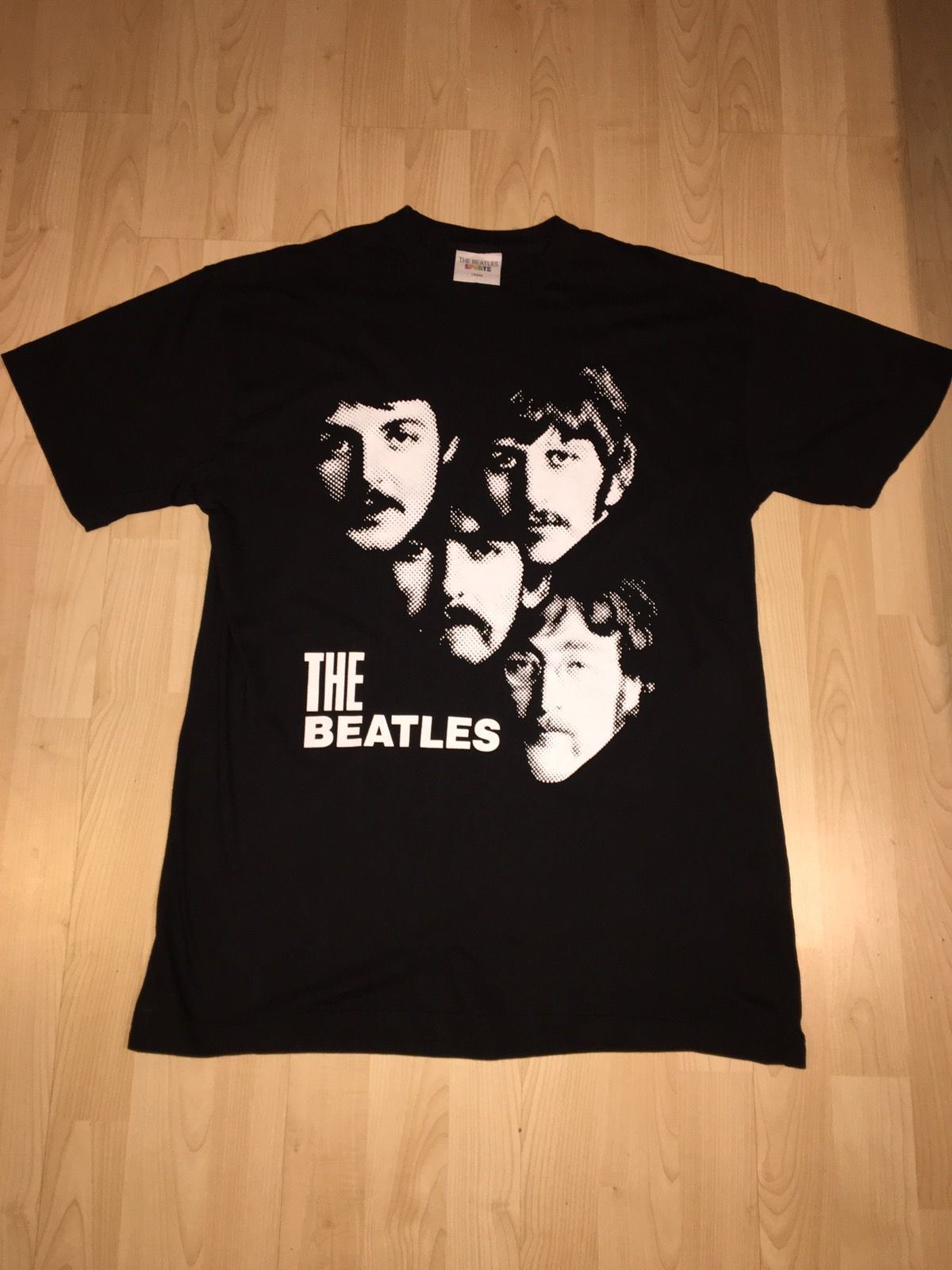 Vintage 90s vintage The Beatles U.K. promo tee official tag | Grailed
