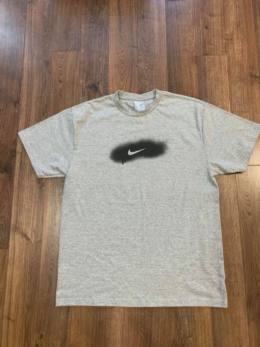 Nike 2000s nike spray paint shirt Grailed