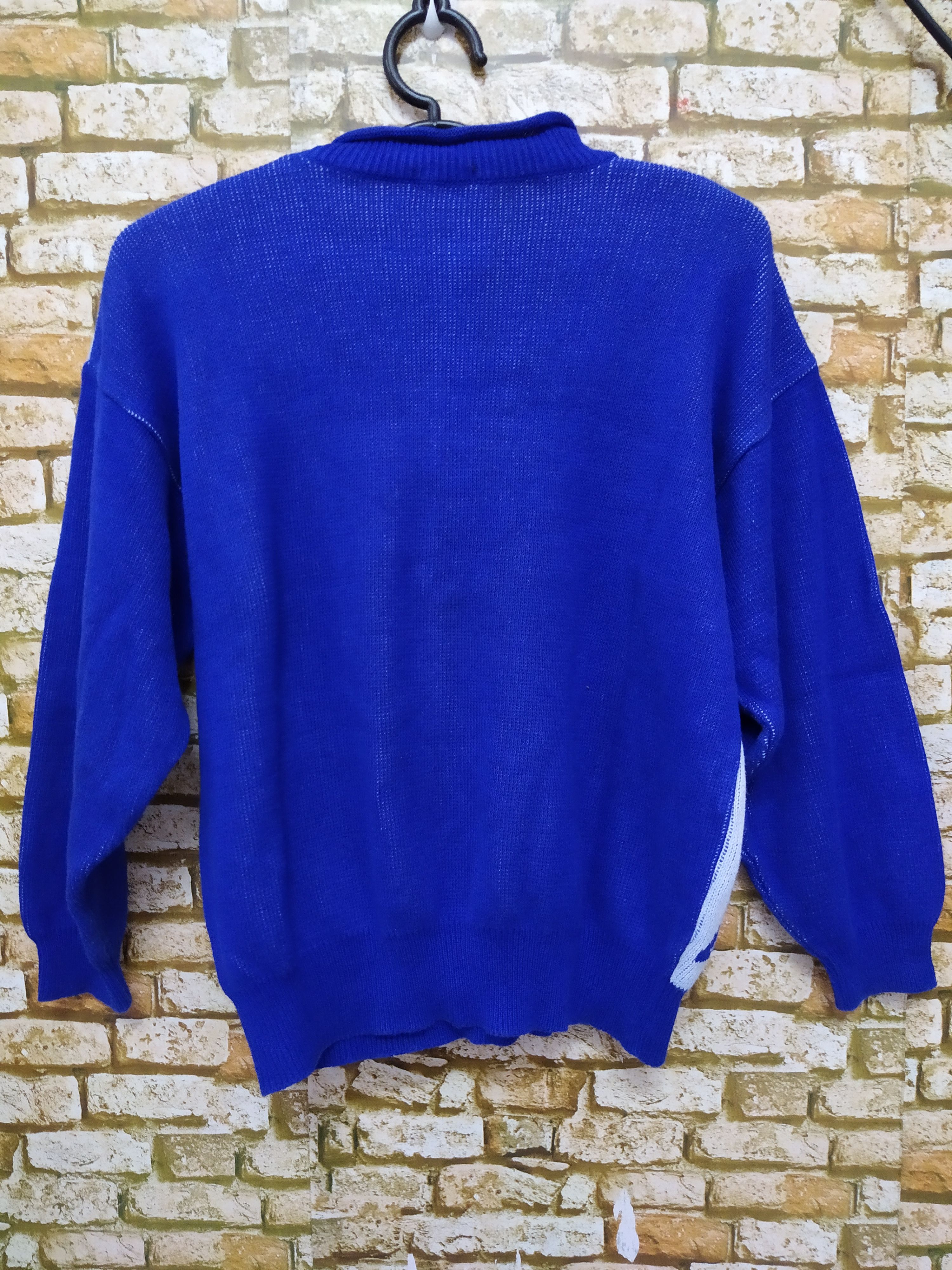 Japanese Brand × Vintage VTG GITANES BLONDES RACING TEAM KNITWEAR (B917) Size US M / EU 48-50 / 2 - 4 Thumbnail