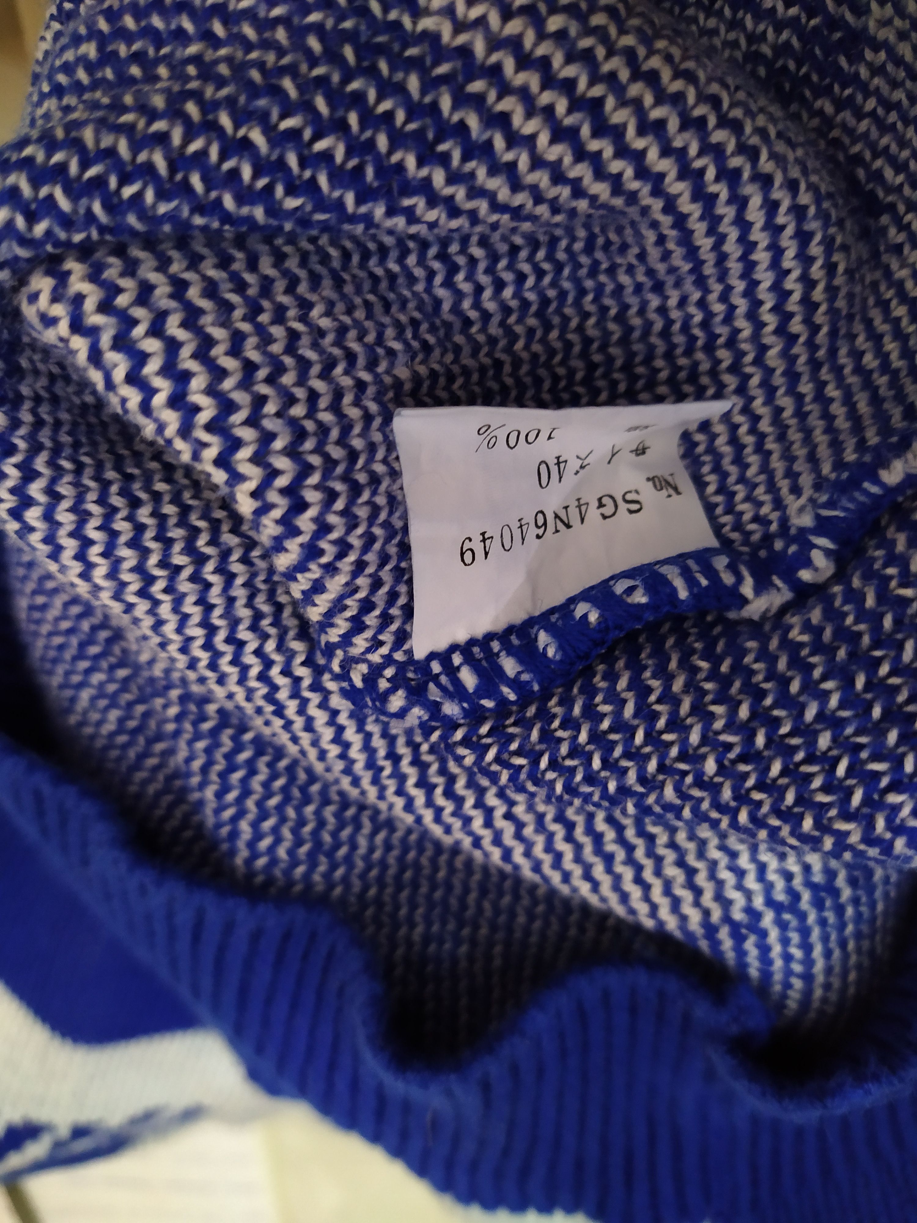 Japanese Brand × Vintage VTG GITANES BLONDES RACING TEAM KNITWEAR (B917) Size US M / EU 48-50 / 2 - 5 Thumbnail