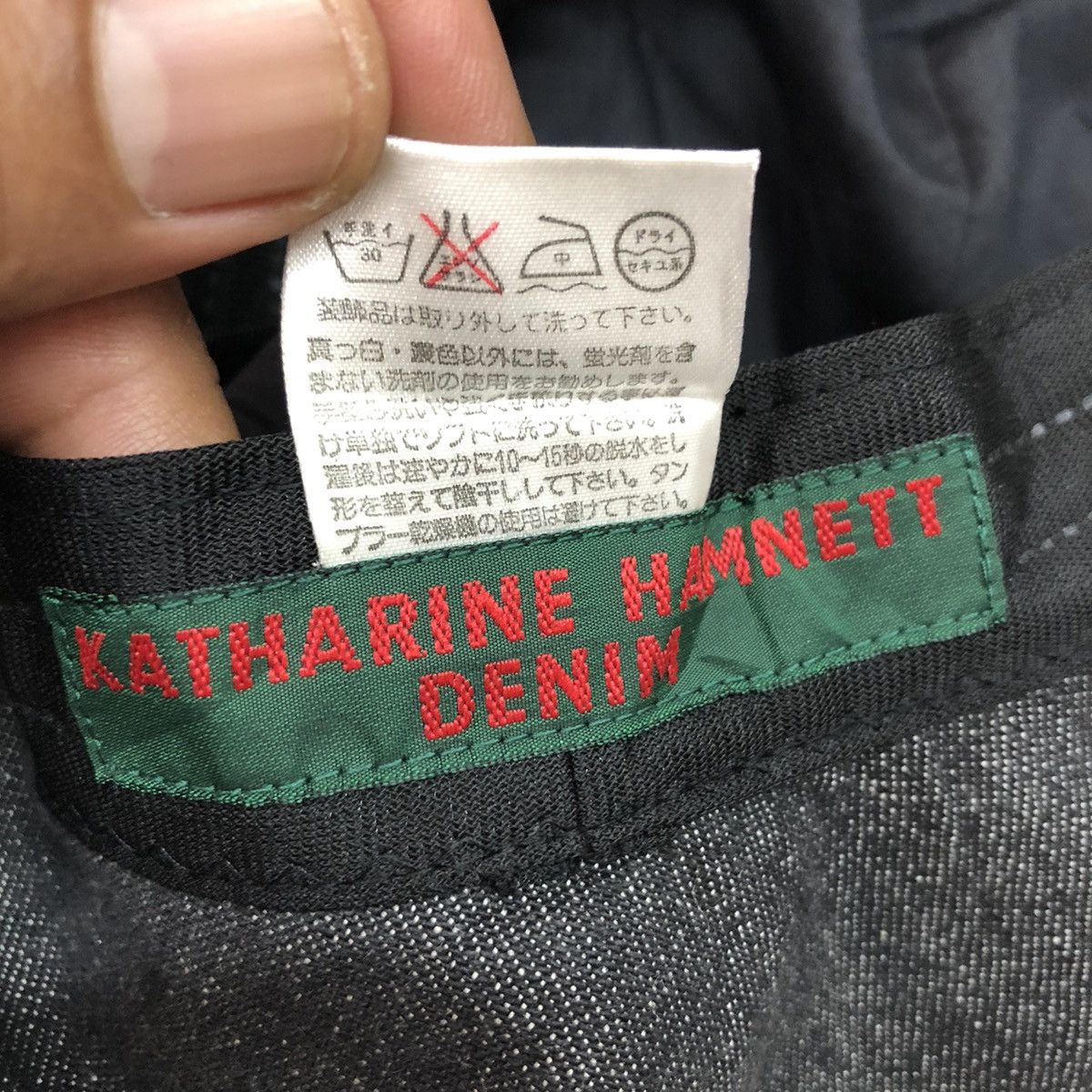 Katharine Hamnett London Katharine Hamnett London Denim Bucket Hats Size ONE SIZE - 5 Thumbnail