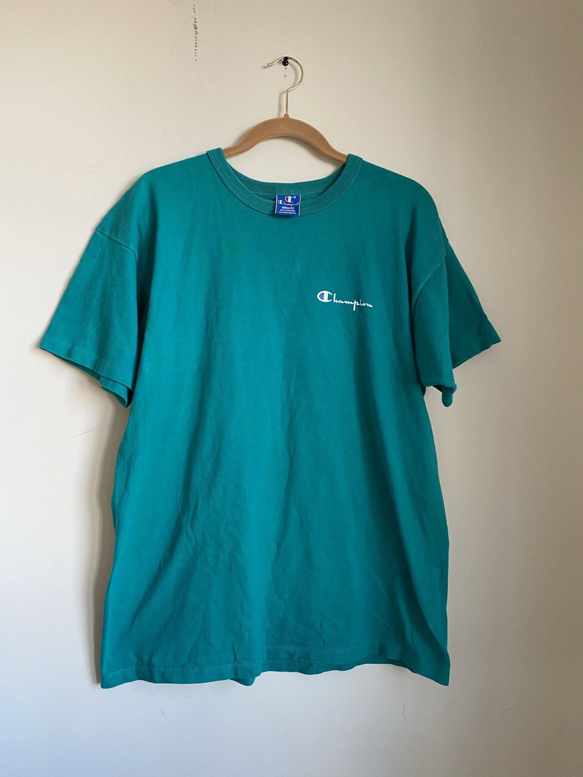 Champion × Vintage Vintage 90s Champion single Stitched tee Size US XL / EU 56 / 4 - 1 Thumbnail