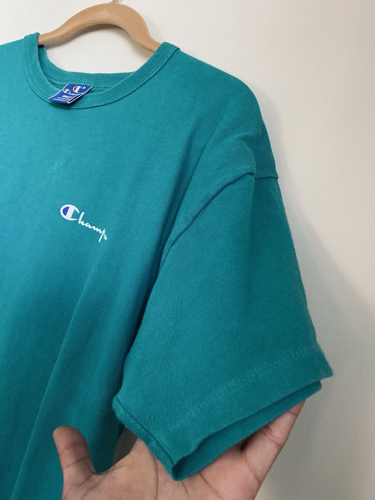 Champion × Vintage Vintage 90s Champion single Stitched tee Size US XL / EU 56 / 4 - 5 Thumbnail