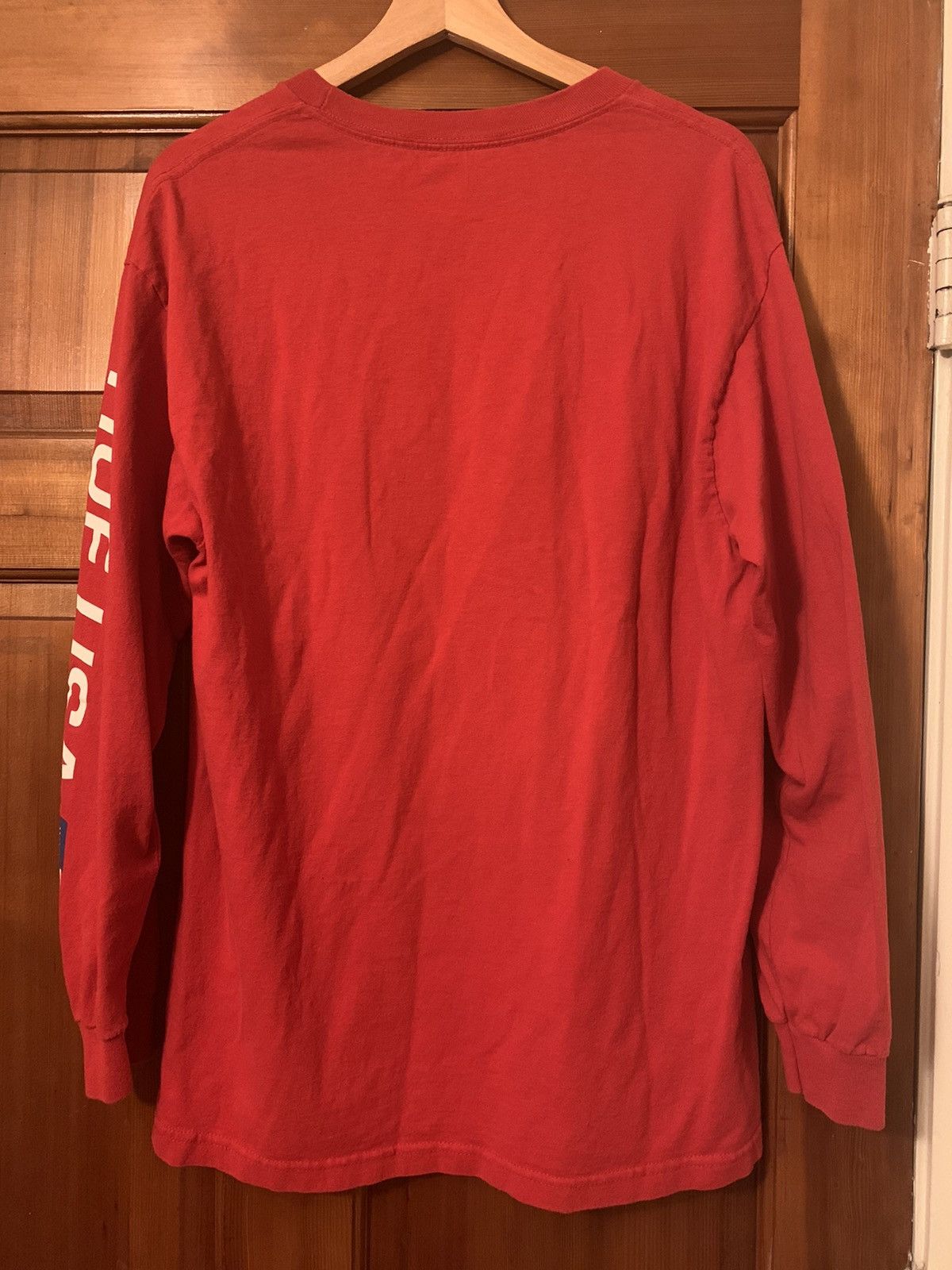 Huf *RARE* HUF USA American Flag 🇺🇸 Long Sleeve Shirt - Large Size US L / EU 52-54 / 3 - 6 Thumbnail