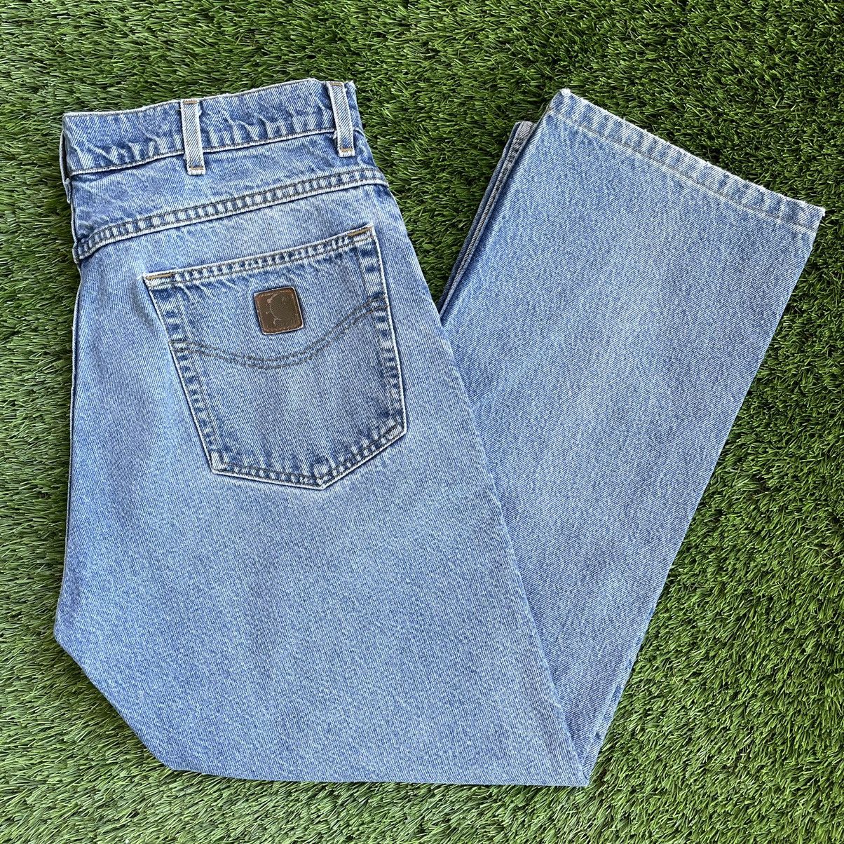 Vintage Vintage Carhartt Denim Jeans Size US 34 / EU 50 - 1 Preview