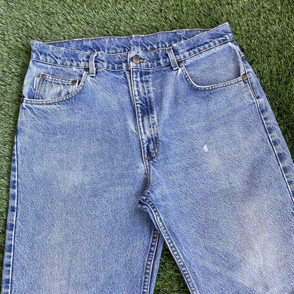 Vintage Vintage Carhartt Denim Jeans Size US 34 / EU 50 - 4 Thumbnail