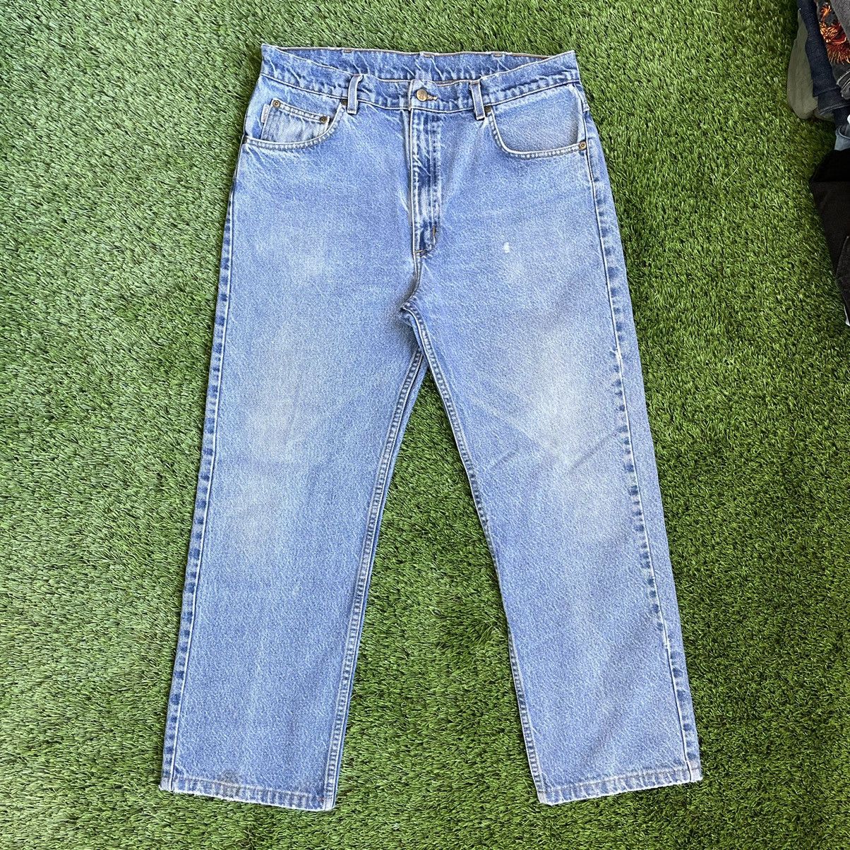Vintage Vintage Carhartt Denim Jeans Size US 34 / EU 50 - 3 Thumbnail