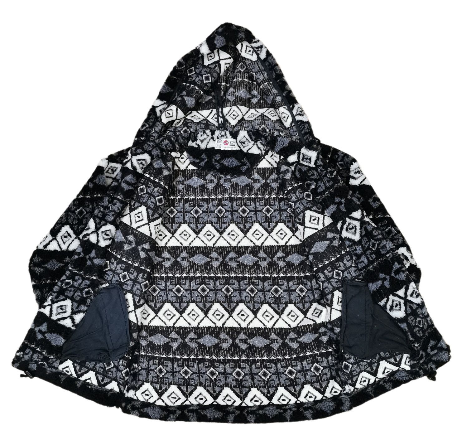 Japanese Brand C.Boy Navajo Sherpa Hoodie Heavy Jacket Size US M / EU 48-50 / 2 - 7 Thumbnail