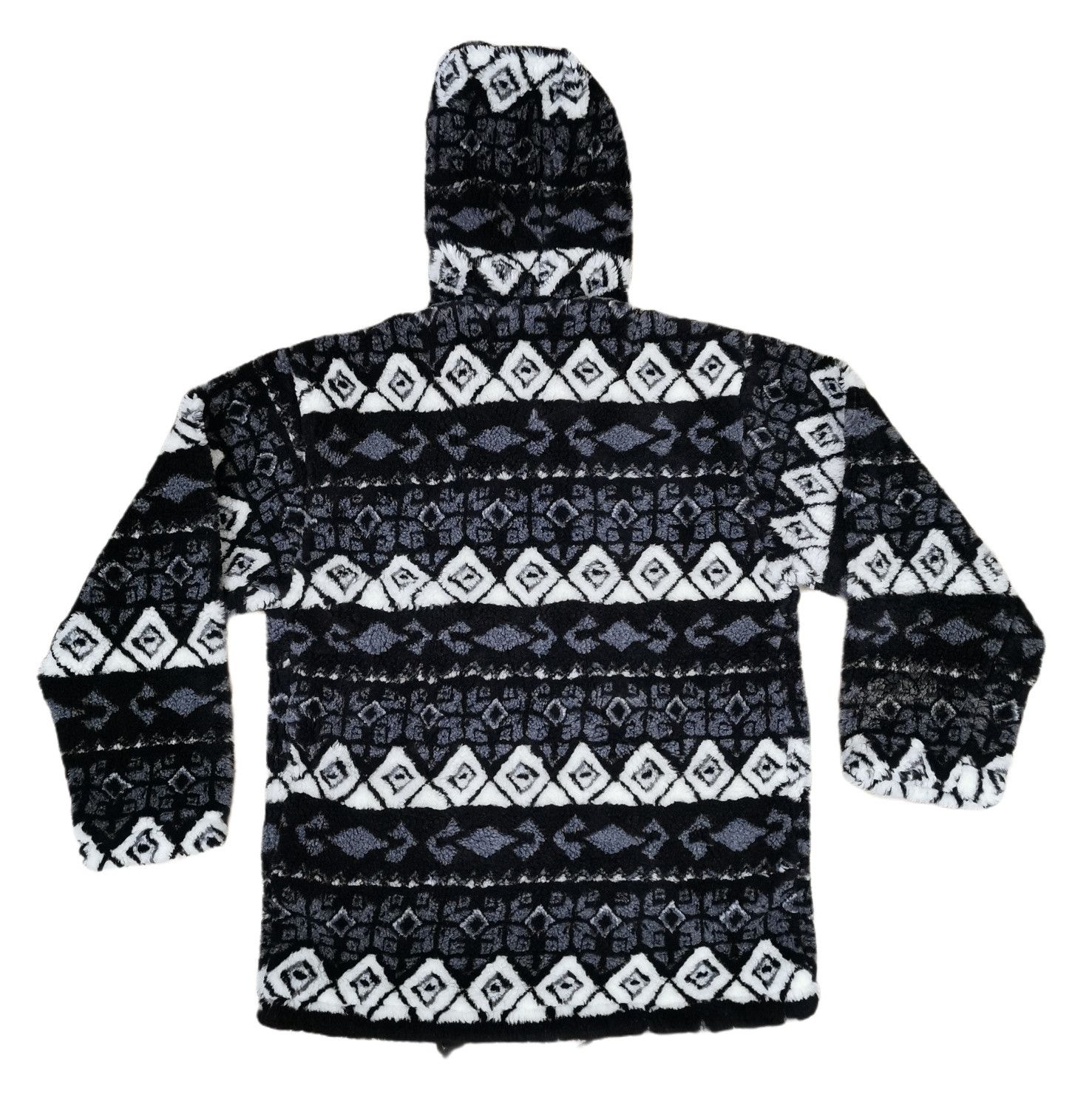 Japanese Brand C.Boy Navajo Sherpa Hoodie Heavy Jacket Size US M / EU 48-50 / 2 - 4 Thumbnail