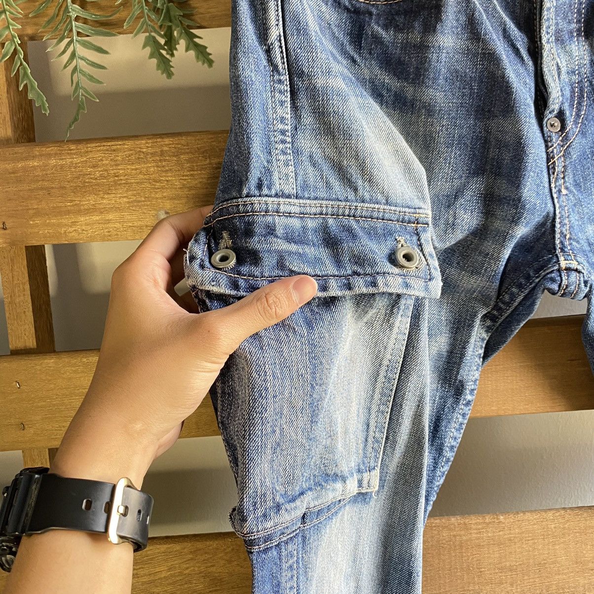 Japanese Brand John Bull Multipocket Kapital Style Jeans Size US 28 / EU 44 - 5 Thumbnail
