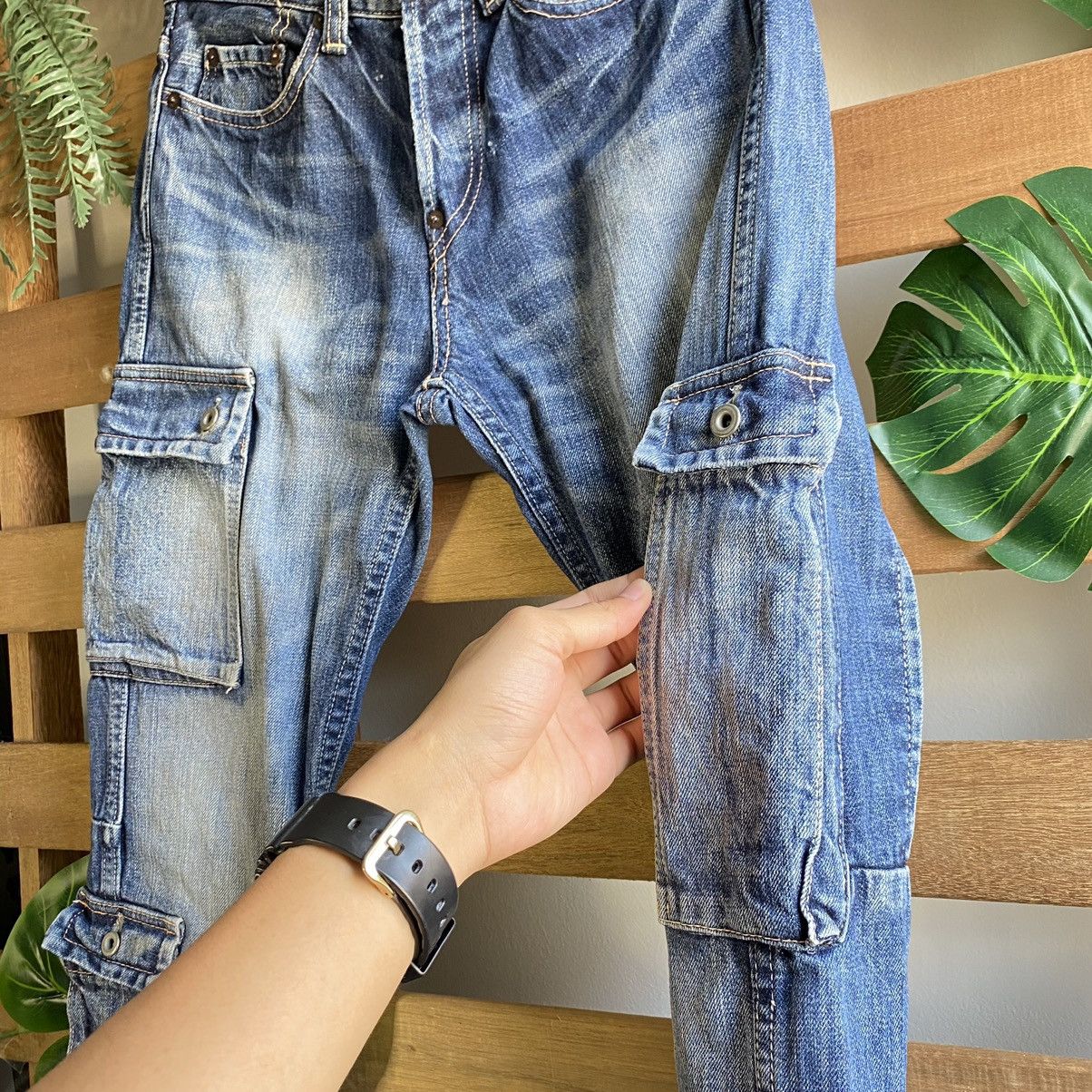 Japanese Brand John Bull Multipocket Kapital Style Jeans Size US 28 / EU 44 - 7 Thumbnail