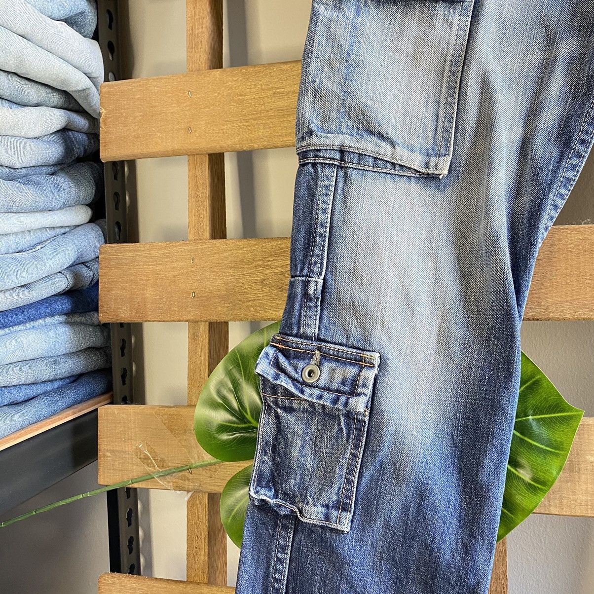 Japanese Brand John Bull Multipocket Kapital Style Jeans Size US 28 / EU 44 - 3 Thumbnail