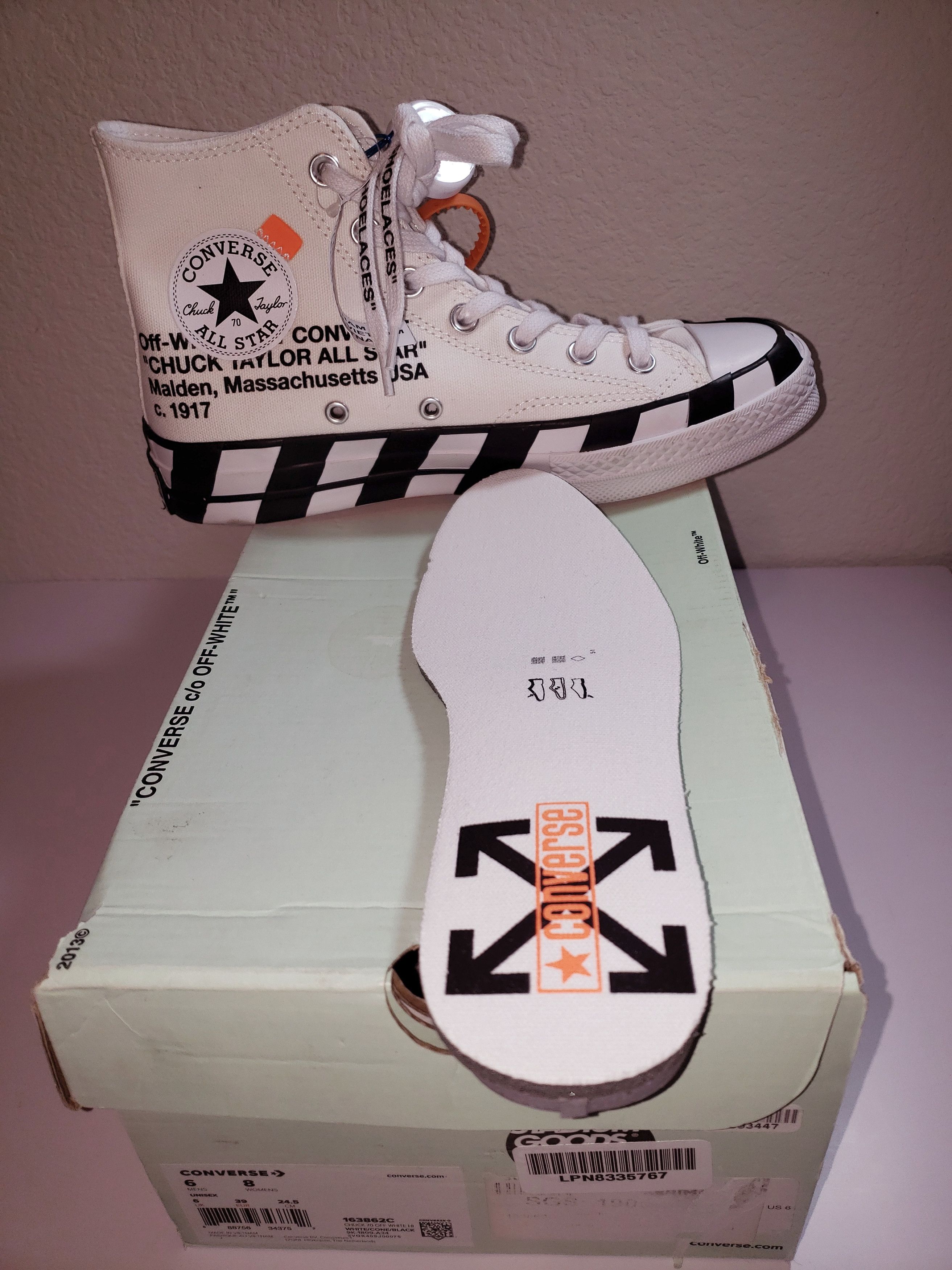 Converse off white 39 best sale