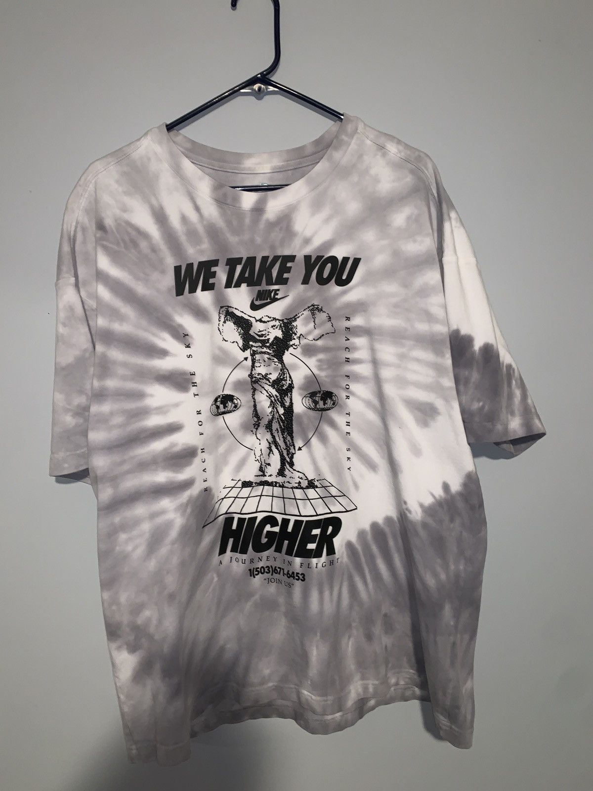 Nike Nike WE TAKE YOU HIGHER Tie Dye Tee Shirt Grailed