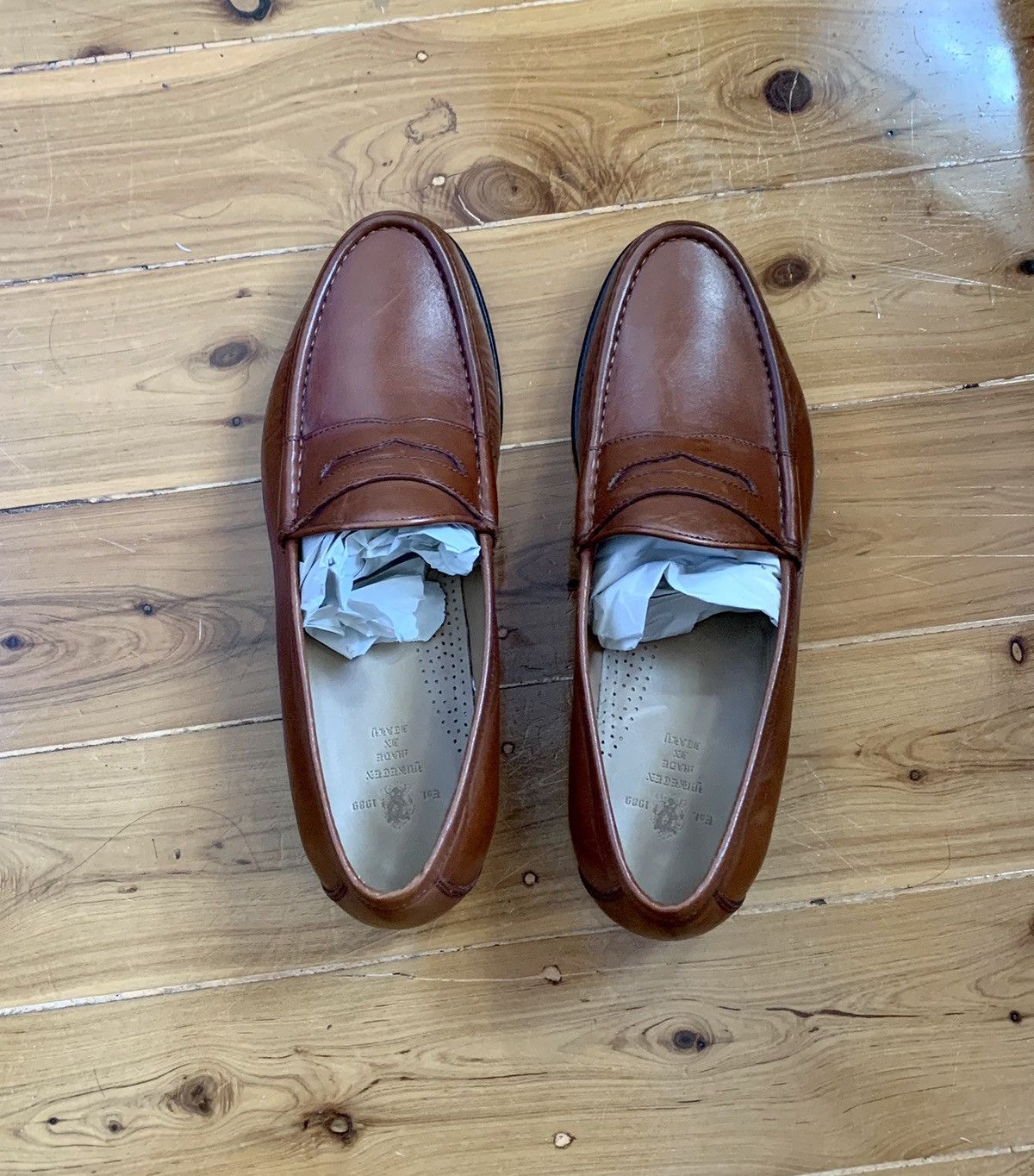 Yuketen Yuketen Brown Leather Loafers Size US 9 / EU 42 - 5 Thumbnail
