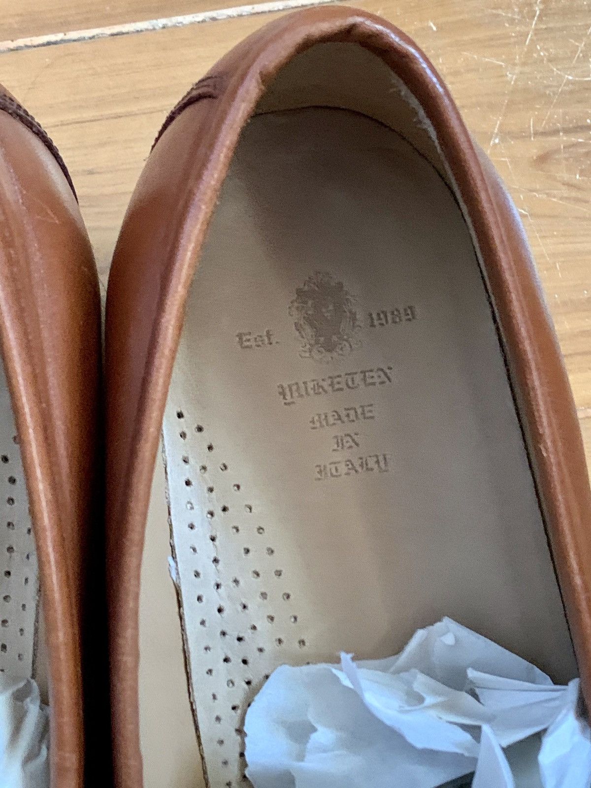Yuketen Yuketen Brown Leather Loafers Size US 9 / EU 42 - 6 Thumbnail