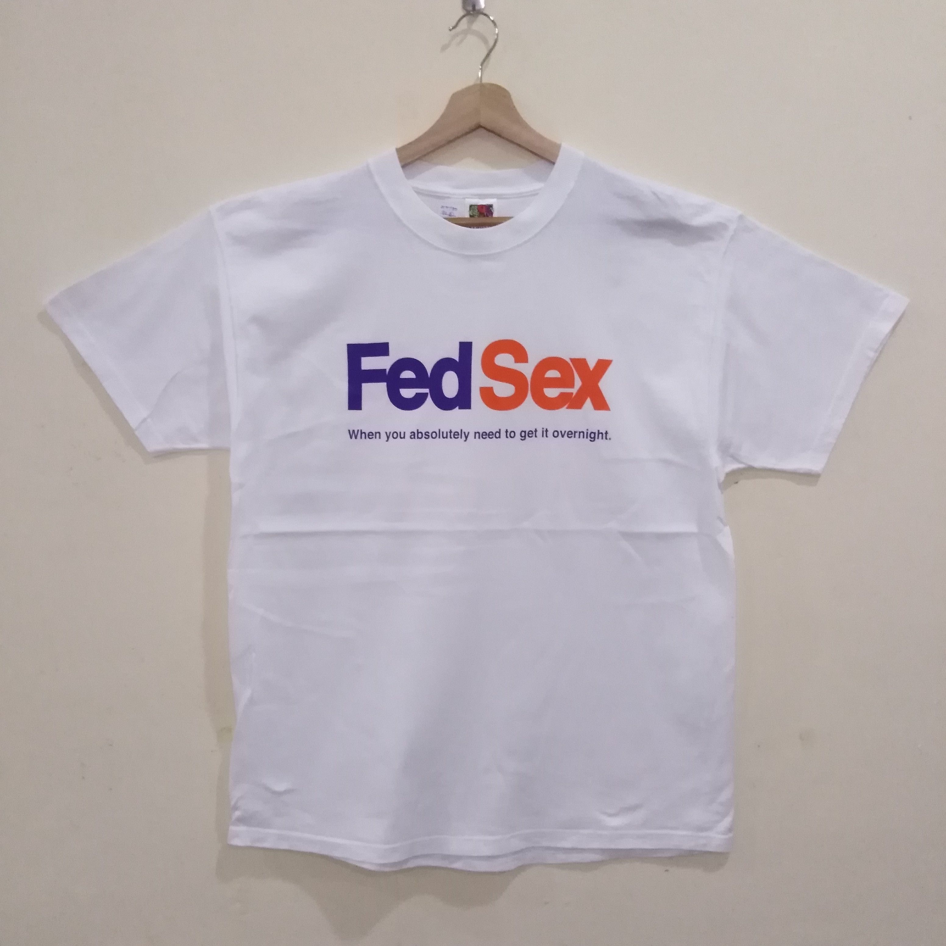 Streetwear FED SEX Parody Tshirt | Grailed