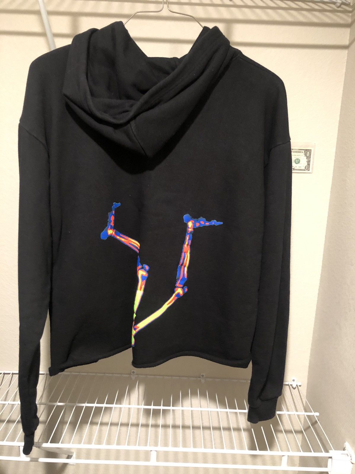 Vlone skeleton hoodie sale