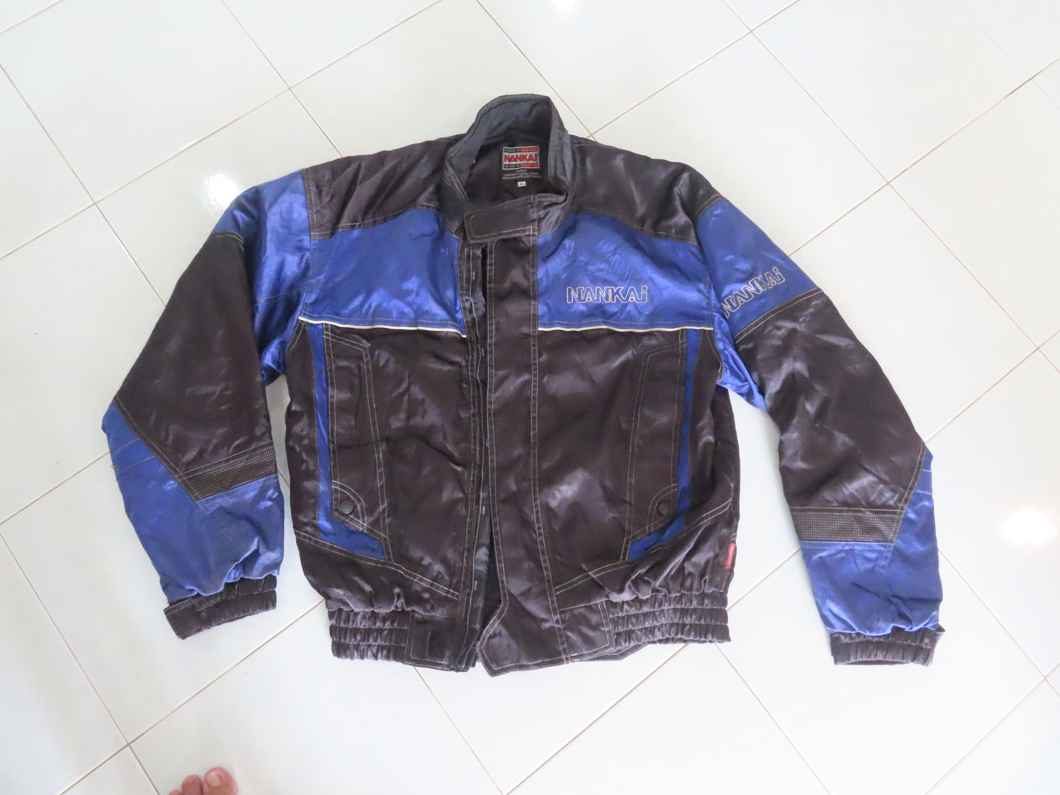 Japanese Brand Nankai Top Motorcycle Fashion Leader Padding Jacket Size US L / EU 52-54 / 3 - 1 Thumbnail