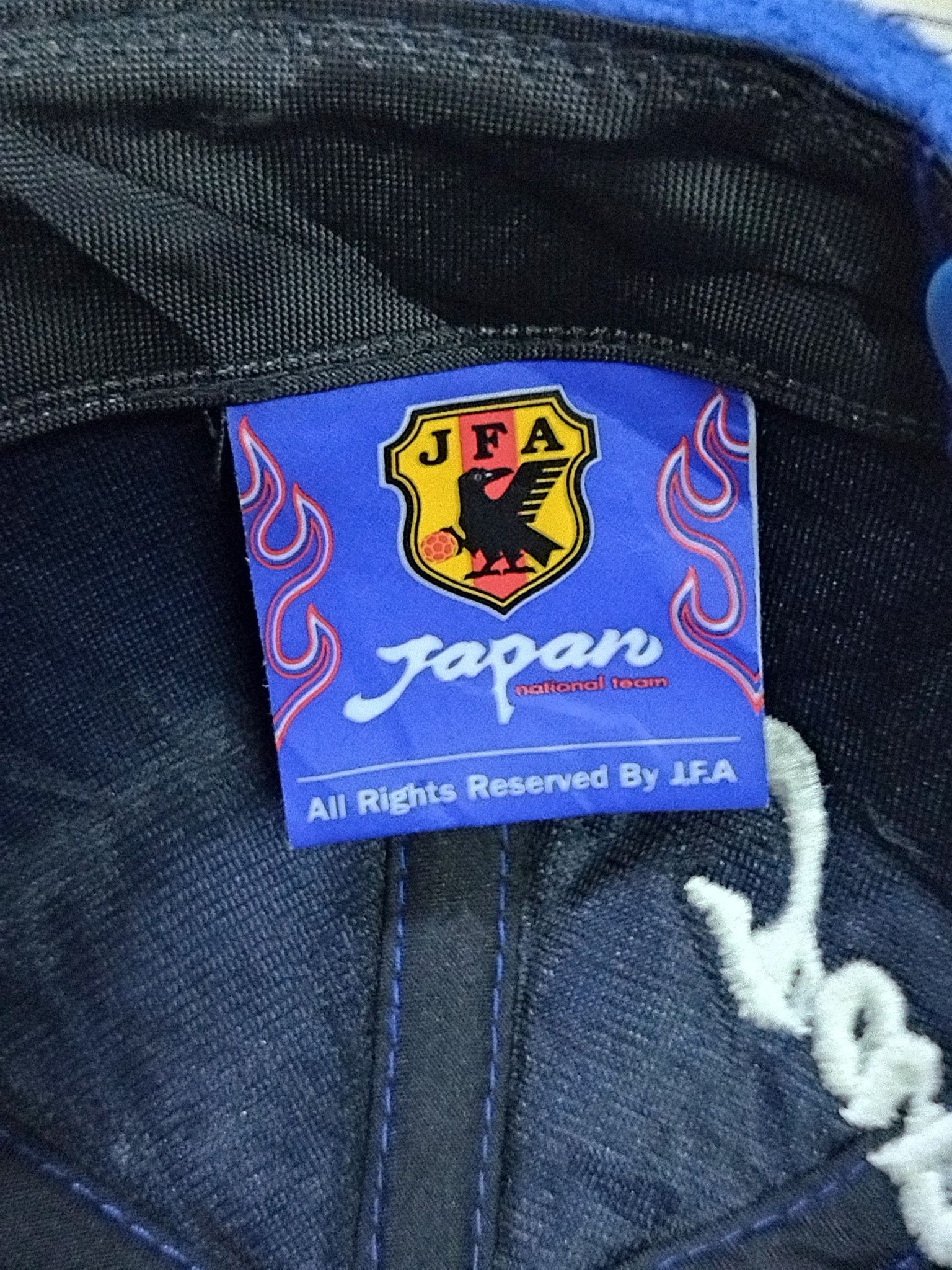 Japanese Brand × Vintage Nice Vintage JFA Japan National Team Football Hat Cap 90s Size ONE SIZE - 12 Thumbnail