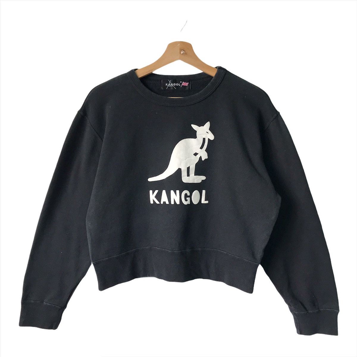 Vintage Kangol Sport CROPTOP Crewneck Sweatshirt Size M