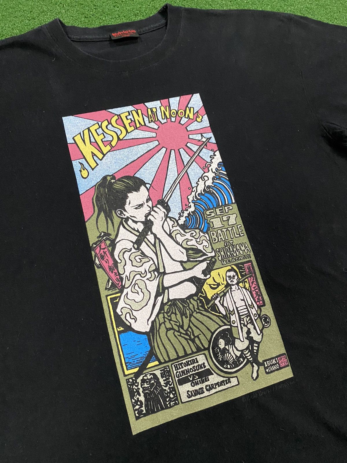 Anime × Japanese Brand KESSEN AT NOON ANIME T SHIRT #SKU-A448 DP1 Size US L / EU 52-54 / 3 - 2 Thumbnail