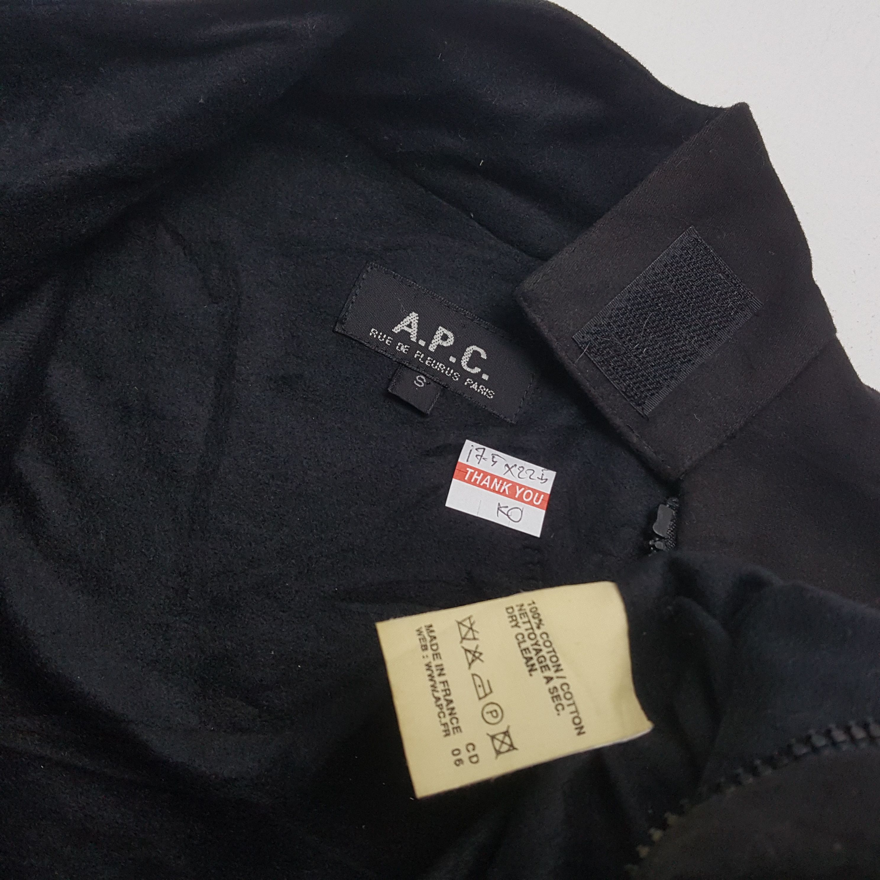 A.P.C. × Designer Vintage A.P.C Full Zipper Japanese design jacket Size US XS / EU 42 / 0 - 4 Thumbnail