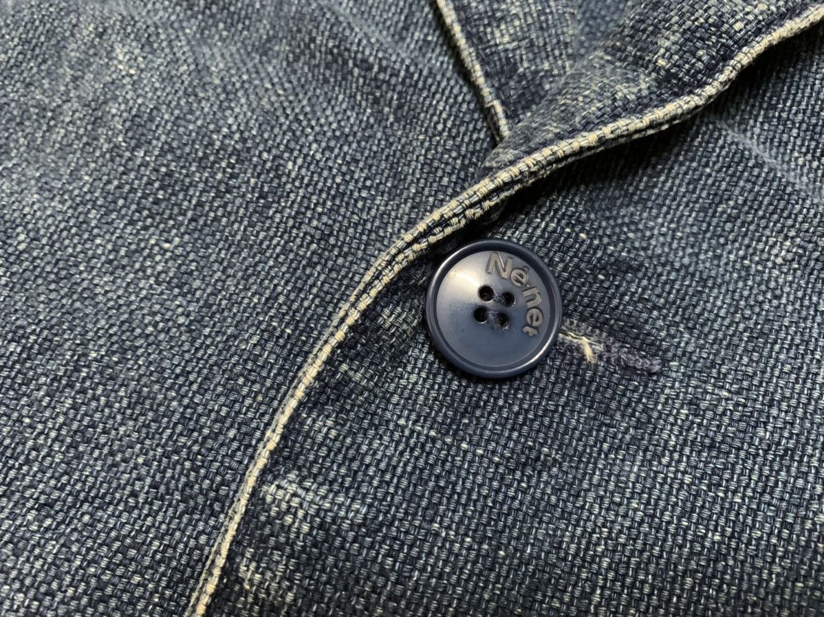 Homme Plisse Issey Miyake Issey Miyake denim jacket - issey Long jacket Size US S / EU 44-46 / 1 - 6 Thumbnail