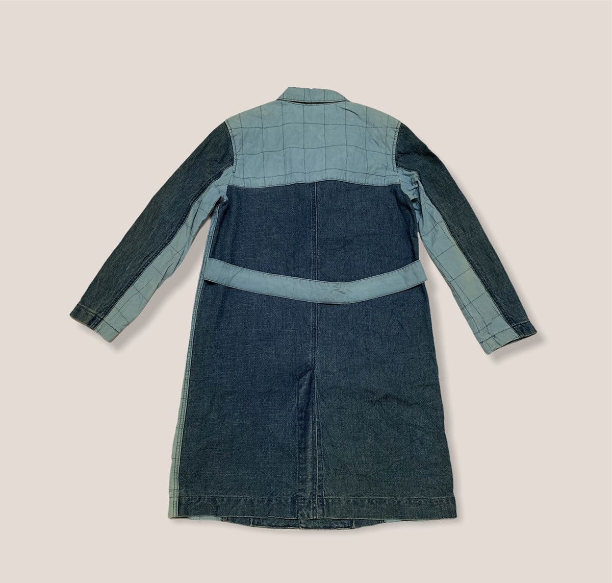Homme Plisse Issey Miyake Issey Miyake denim jacket - issey Long jacket Size US S / EU 44-46 / 1 - 1 Thumbnail