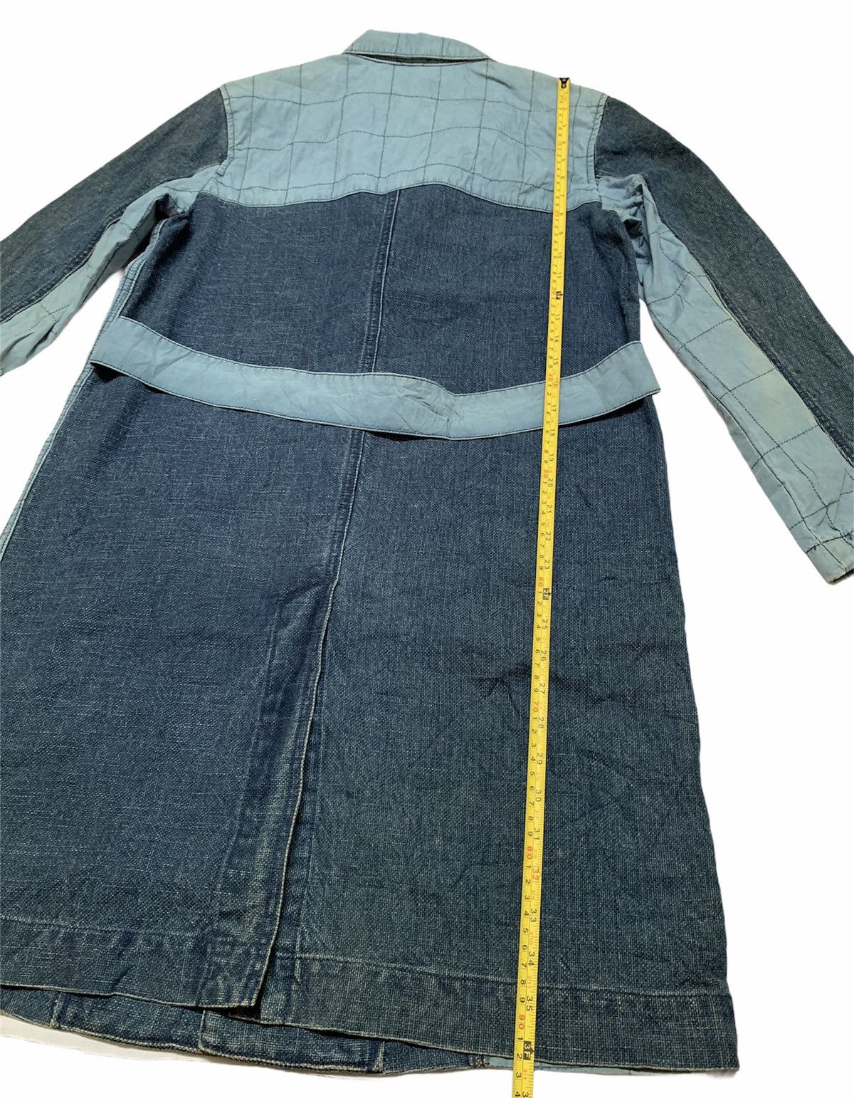 Homme Plisse Issey Miyake Issey Miyake denim jacket - issey Long jacket Size US S / EU 44-46 / 1 - 14 Thumbnail