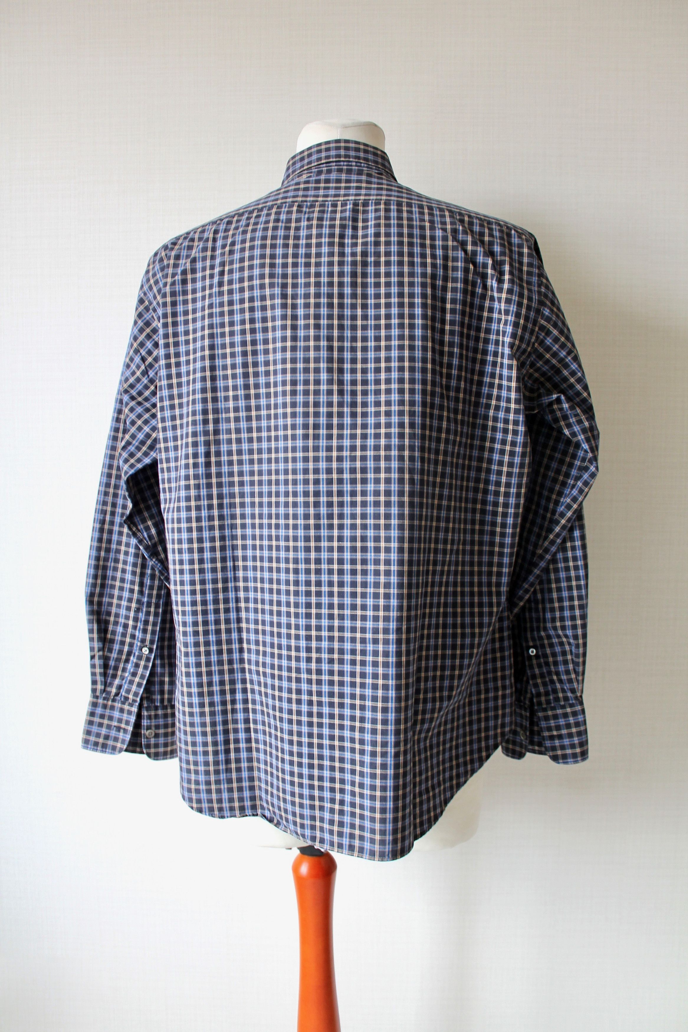 Vintage Yves Saint Laurent YSL Jeans Vintage checkered shirt L/S Size US XL / EU 56 / 4 - 13 Thumbnail