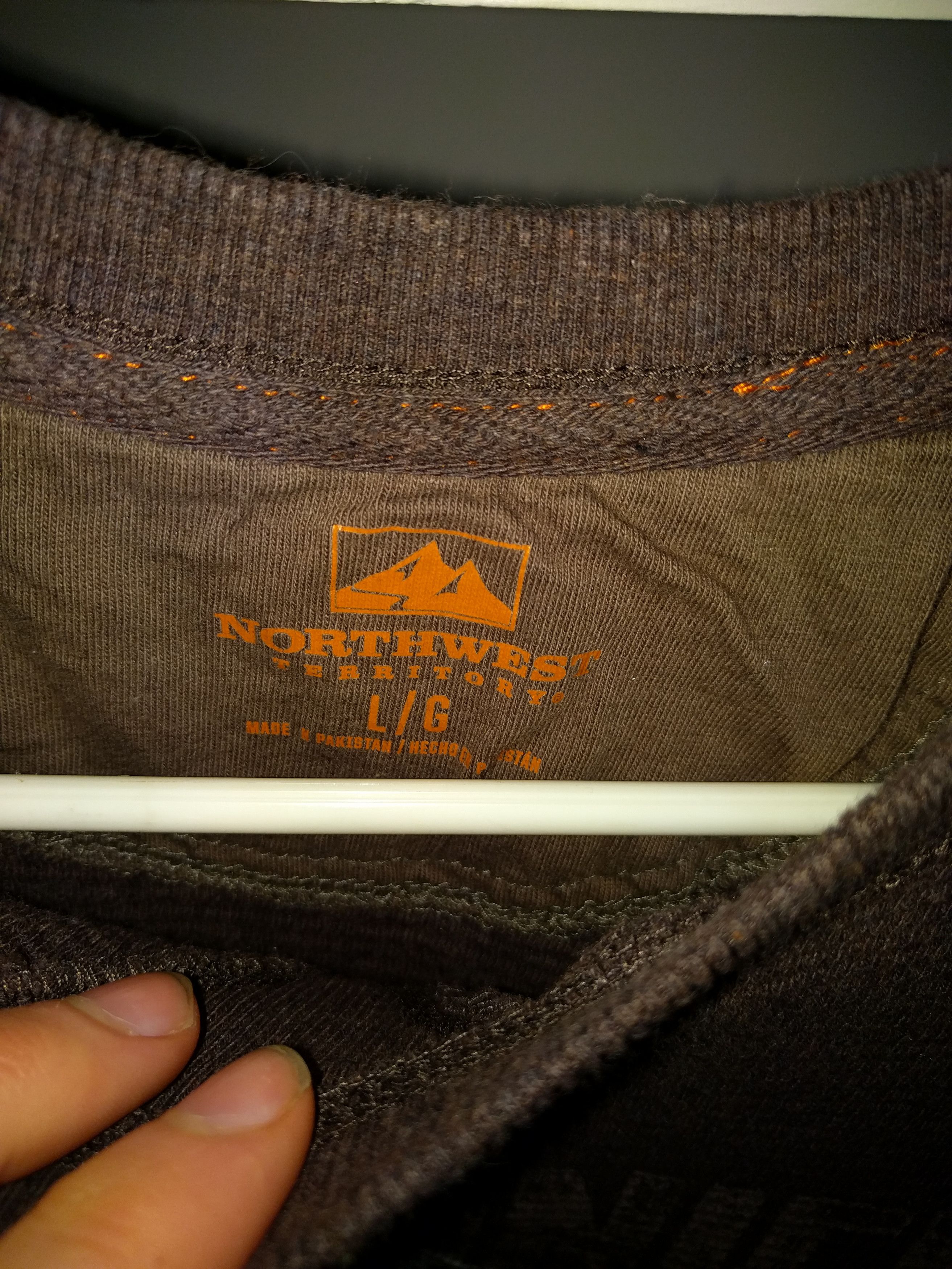 Vintage Crewneck Knit Mt Rainier brown pullover Size US L / EU 52-54 / 3 - 3 Thumbnail