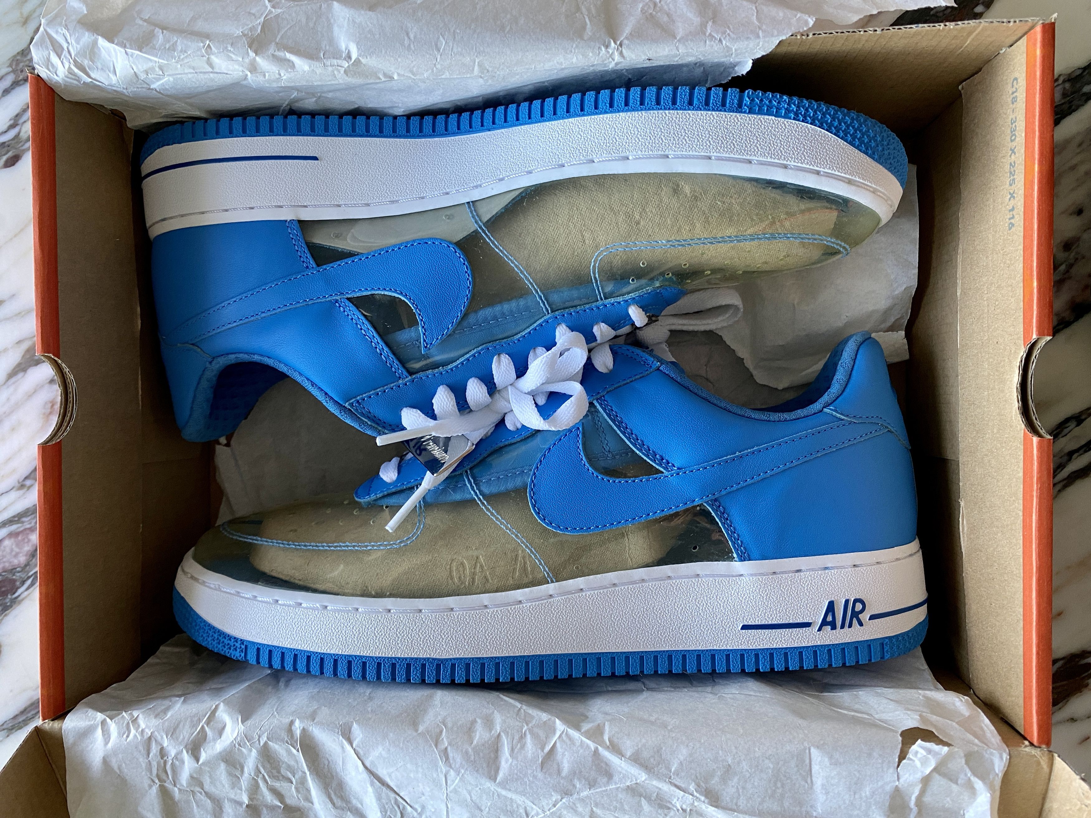 Nike Air Force 1 Premium Fantastic 4 Invisible Woman