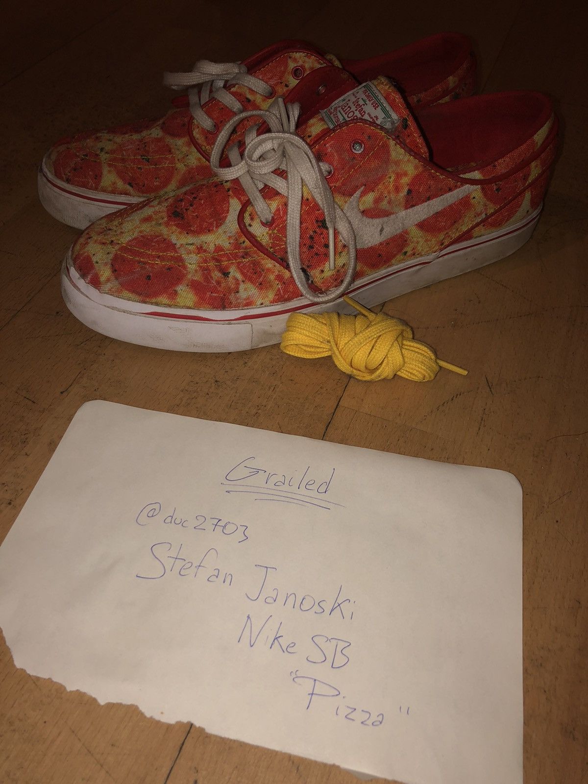 Nike Nike Sb Stefan Janoski Pizza US 8.5 Grailed