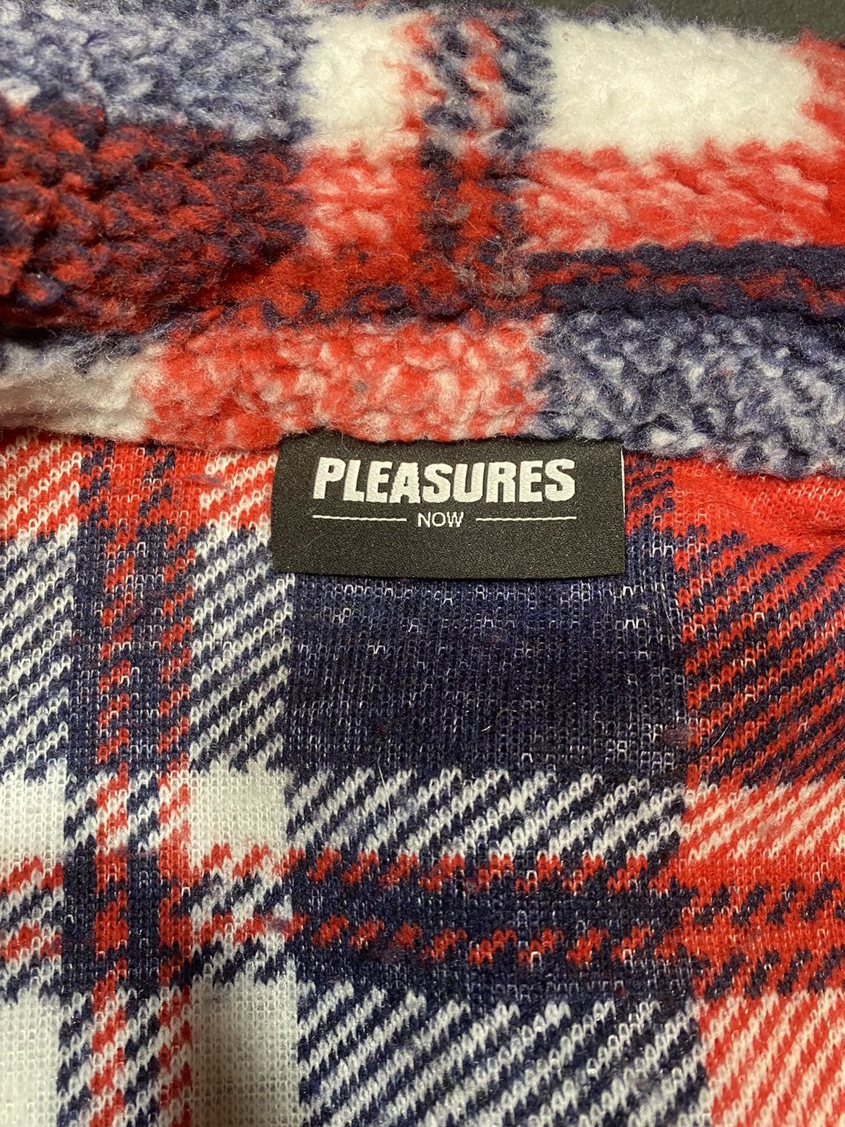 Pleasures Pleasures Sherpa Plaid Flannel Zip Jacket Size US M / EU 48-50 / 2 - 4 Thumbnail