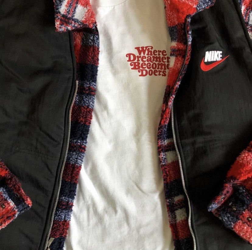 Pleasures Pleasures Sherpa Plaid Flannel Zip Jacket Size US M / EU 48-50 / 2 - 2 Thumbnail