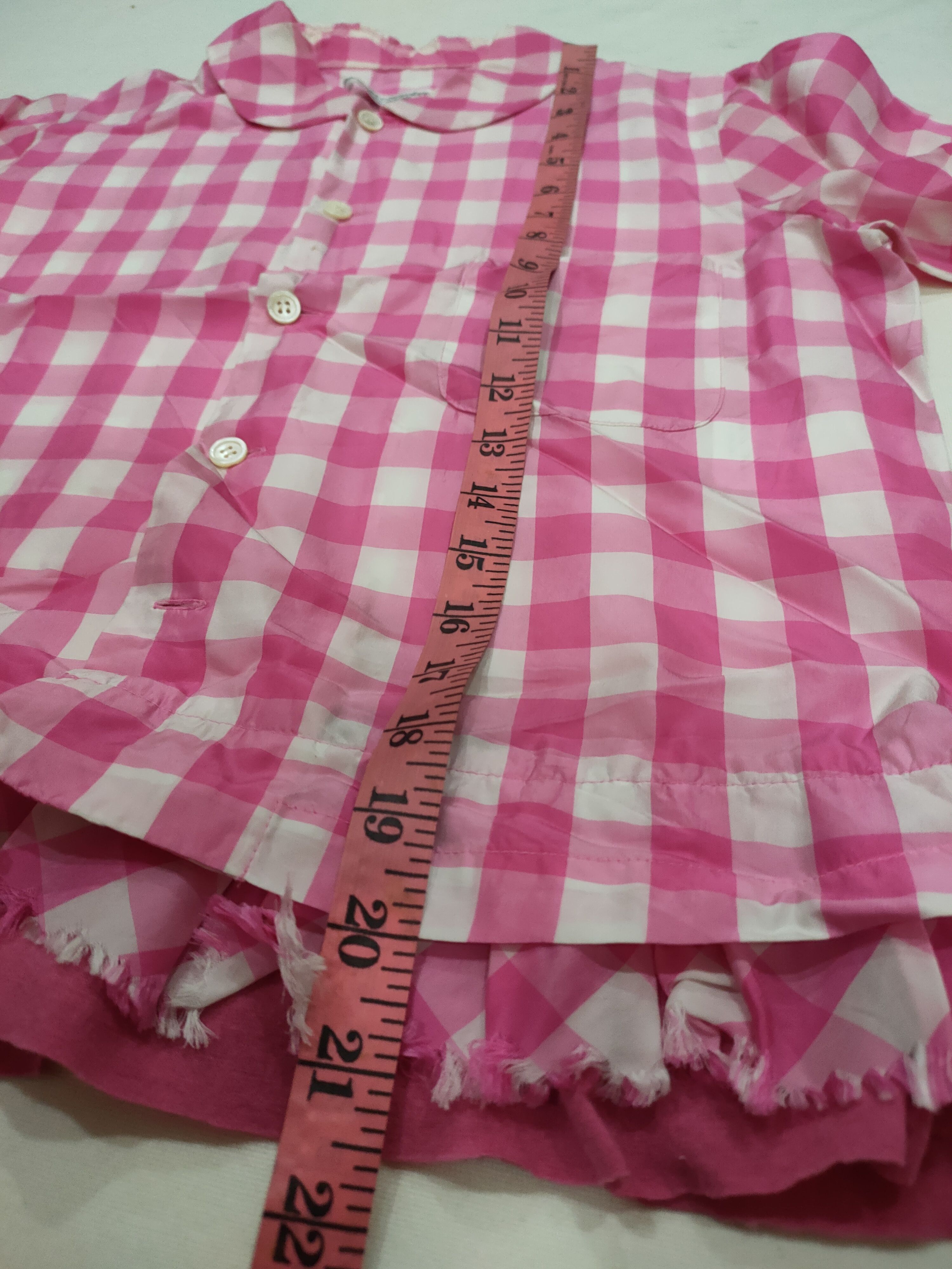 Comme des Garcons ROBE DE CHAMBRE CDG CHECKERS TOP SHIRT Size US XS / EU 42 / 0 - 5 Thumbnail