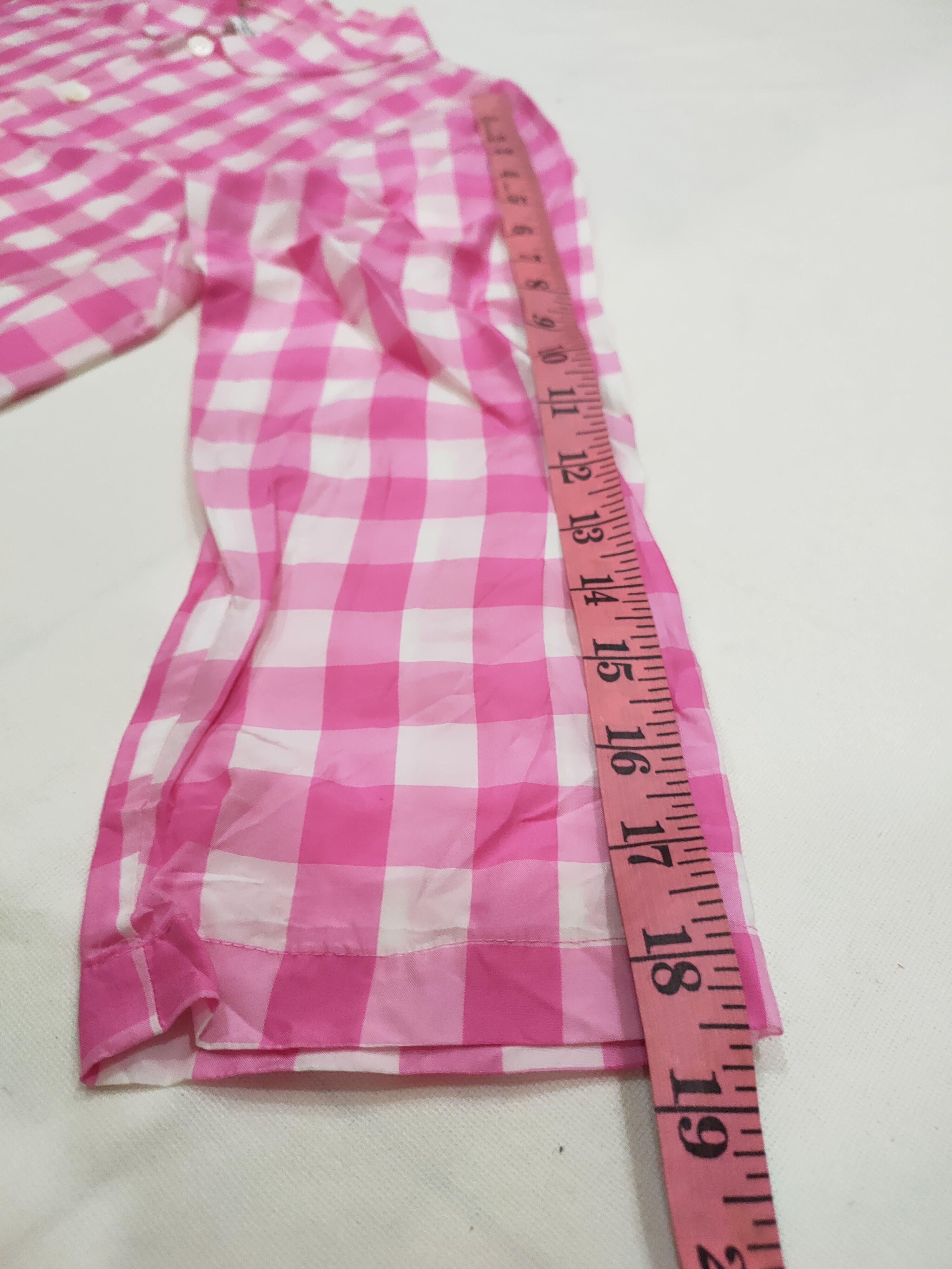 Comme des Garcons ROBE DE CHAMBRE CDG CHECKERS TOP SHIRT Size US XS / EU 42 / 0 - 4 Thumbnail