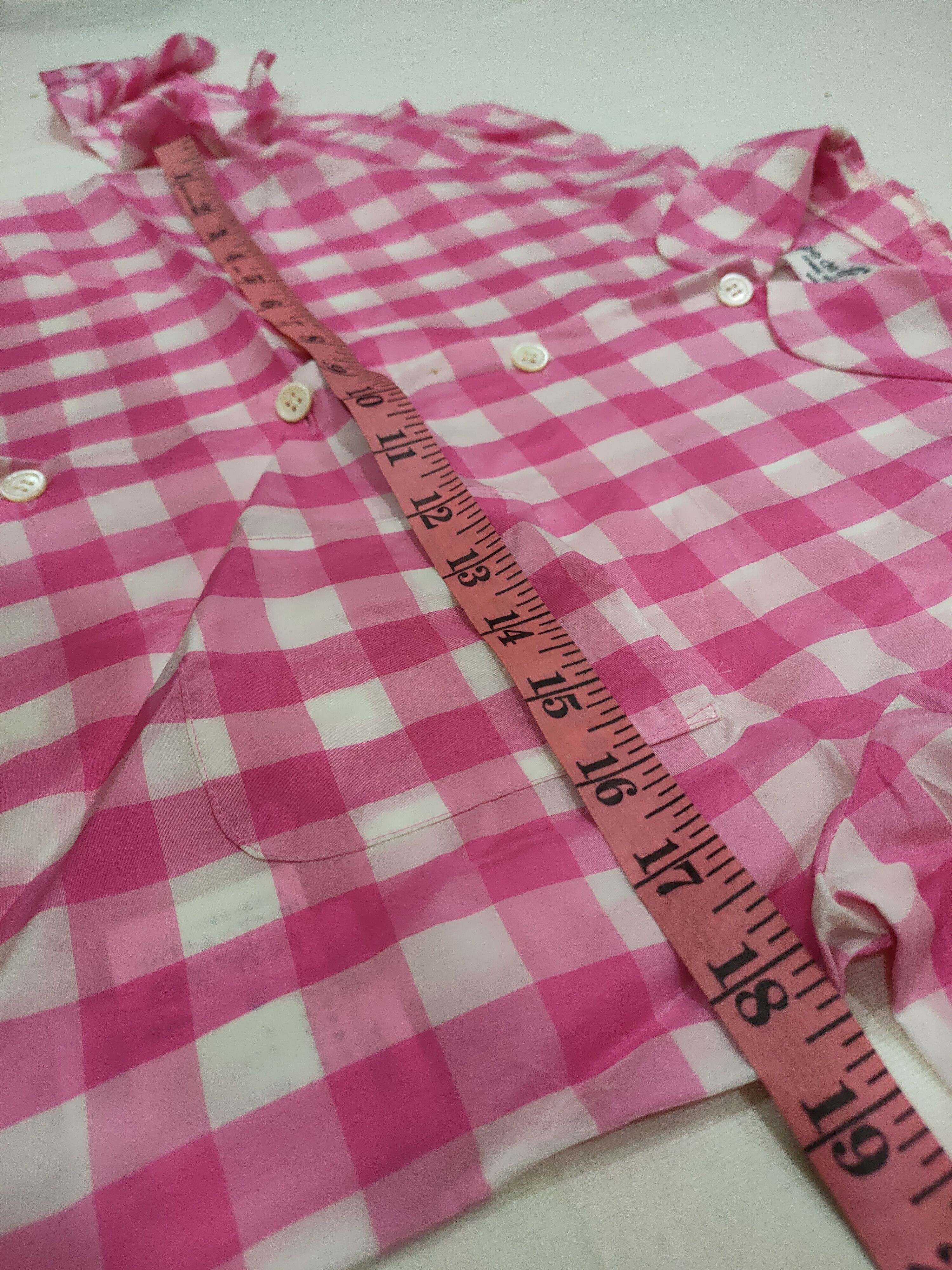 Comme des Garcons ROBE DE CHAMBRE CDG CHECKERS TOP SHIRT Size US XS / EU 42 / 0 - 6 Thumbnail