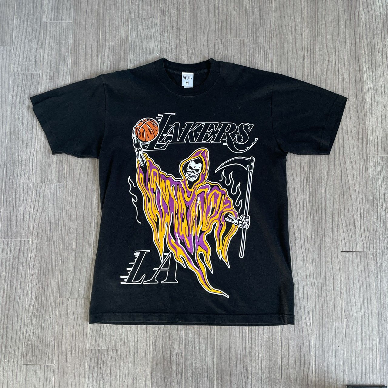 cheapest order online Warren Lotas Lakers Reaper Tee | www ...