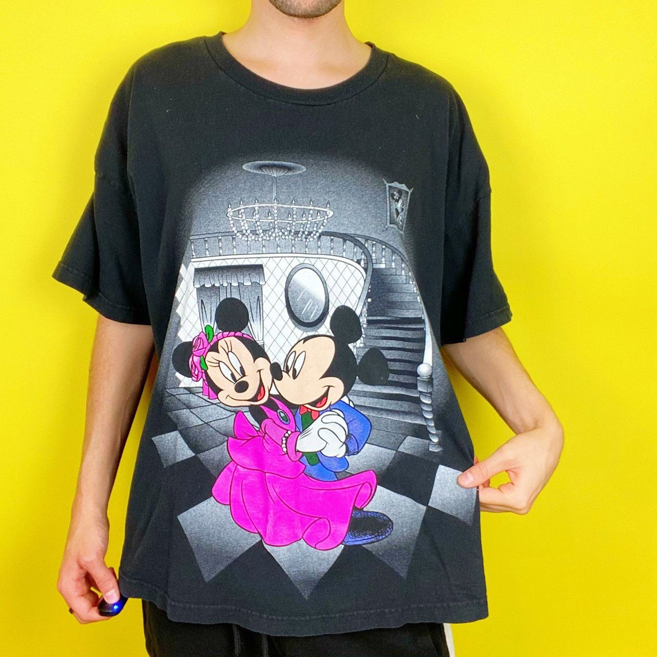 90s Vintage Mickey & Minnie Tee