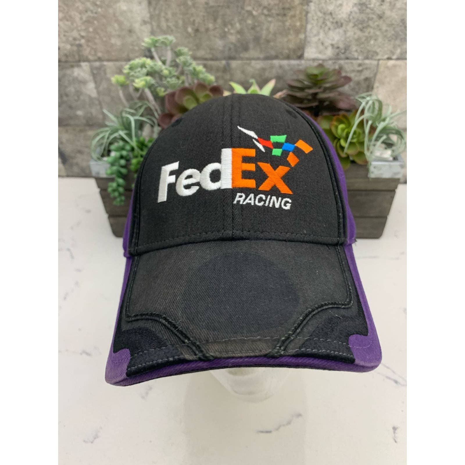 Chase Authentics Vtg Chase Authentics FedEx Racing Hat Size ONE SIZE - 2 Preview