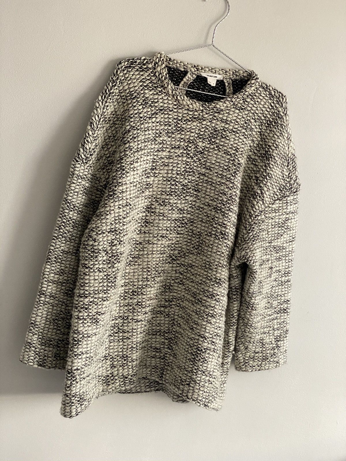 Helmut Lang Black White knit Size US M / EU 48-50 / 2 - 1 Thumbnail