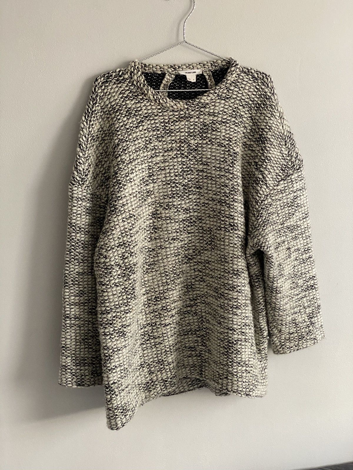 Helmut Lang Black White knit Size US M / EU 48-50 / 2 - 2 Thumbnail