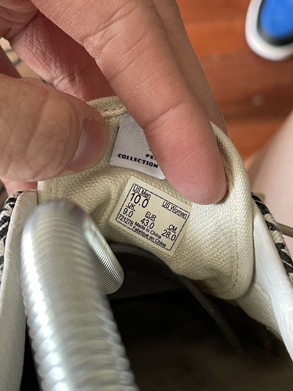 FOG × Fear of God × Vans Vans Era 95 Fear of Fod FOG Reissue Marshmallow White 10.5 Size US 10 / EU 43 - 6 Thumbnail